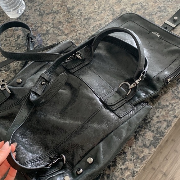 Botkier black leather small backpack with studs and lots of pockets - Picture 7 of 8